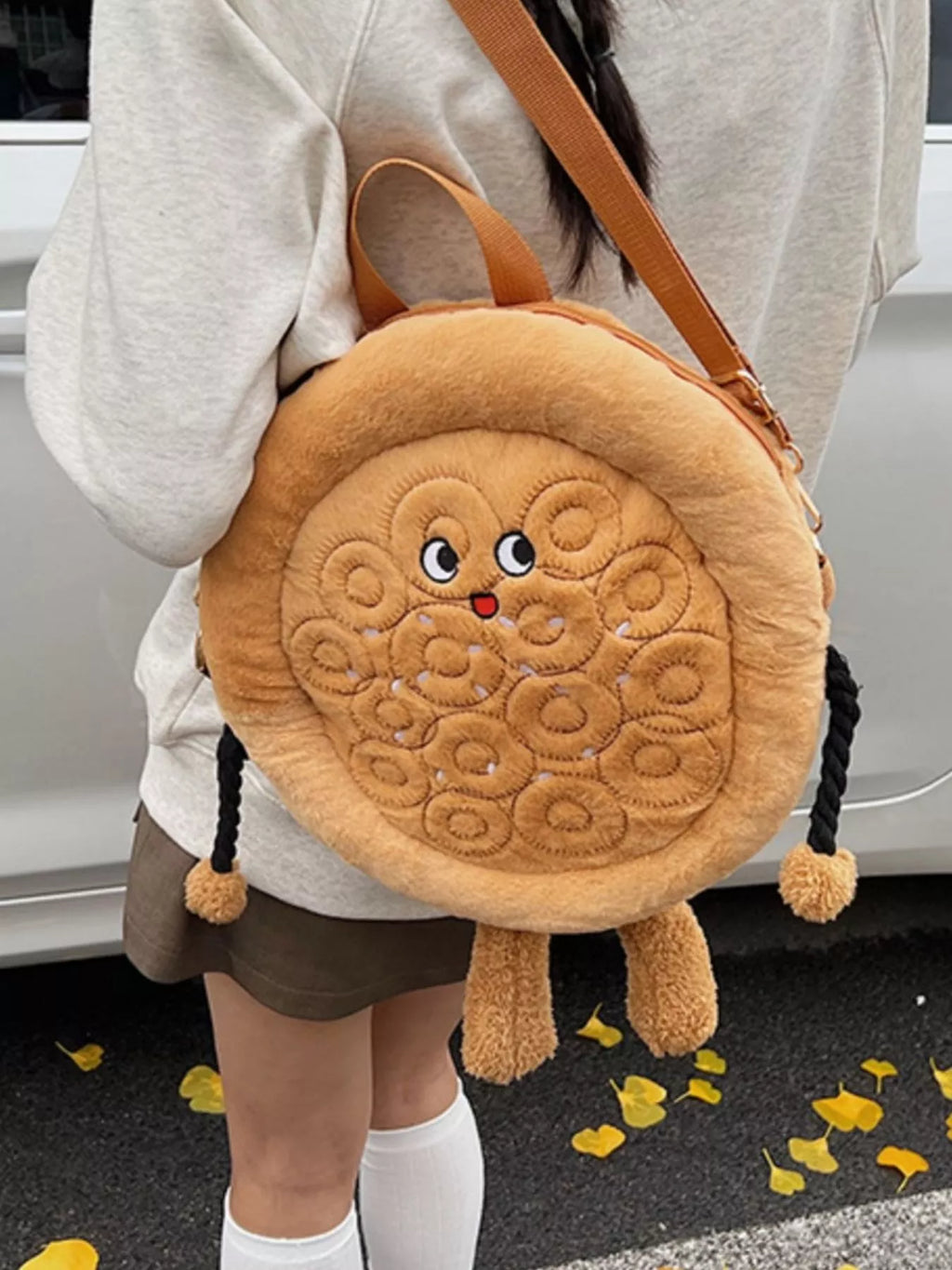 Cartoon Plush Backpack Bag