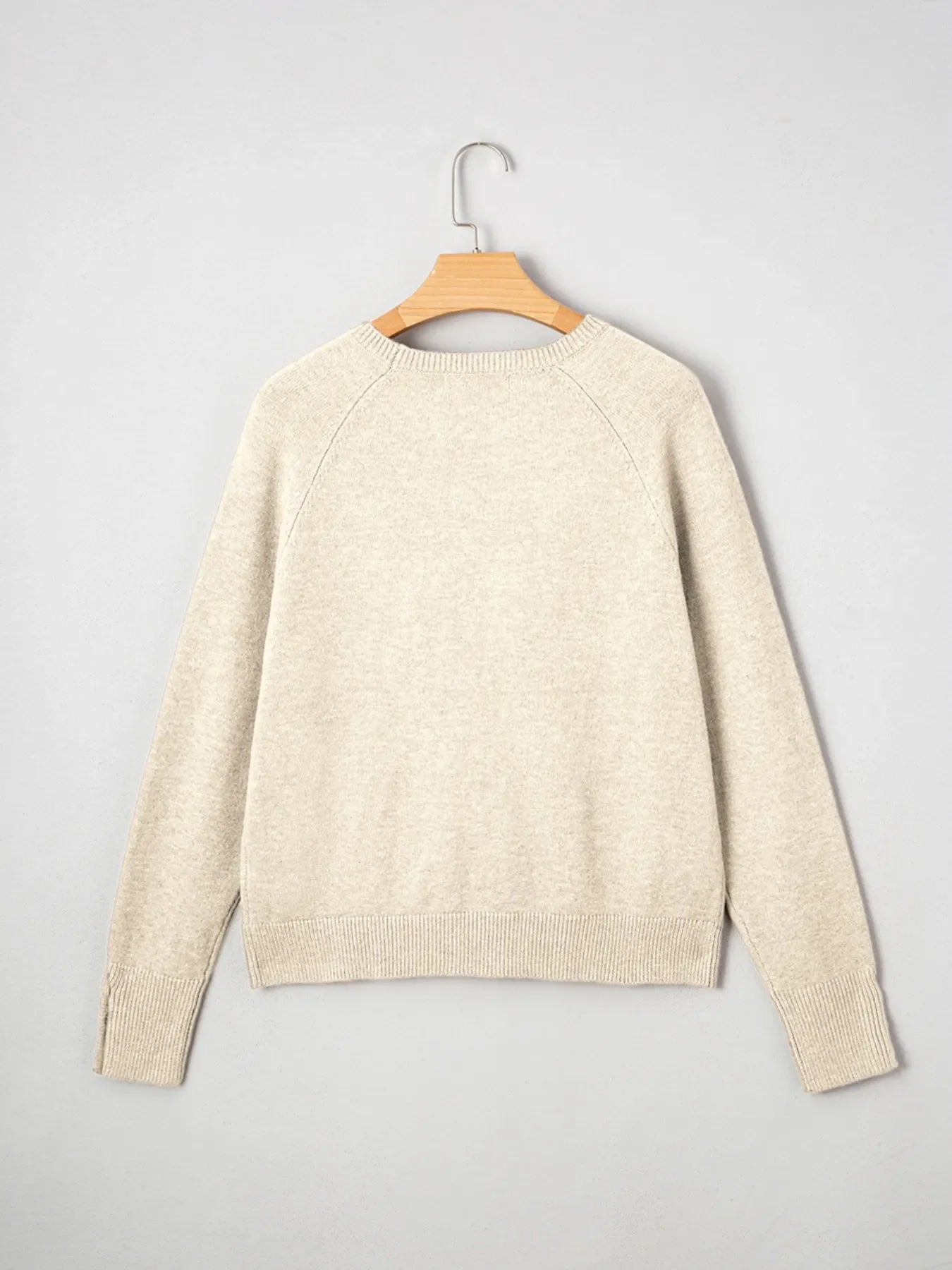 Crew Neck Long Sleeve Sweater