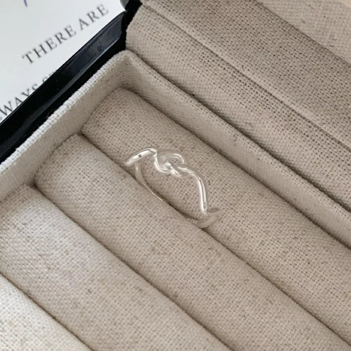 Lightweight Knot Open Ring