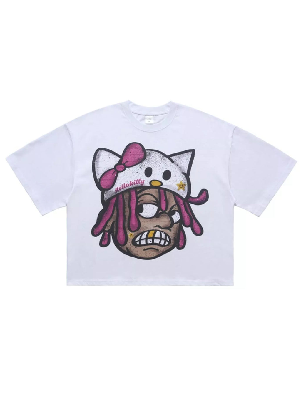 Men's Graphic Round Neck Short Sleeve T-Shirt