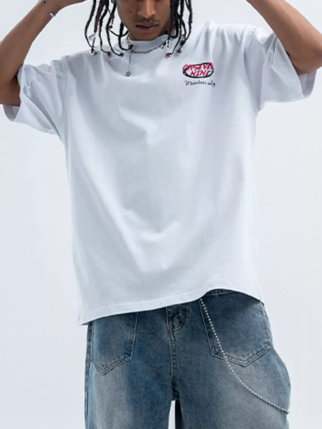 Men's Graphic Short Sleeve Oversized T-Shirt
