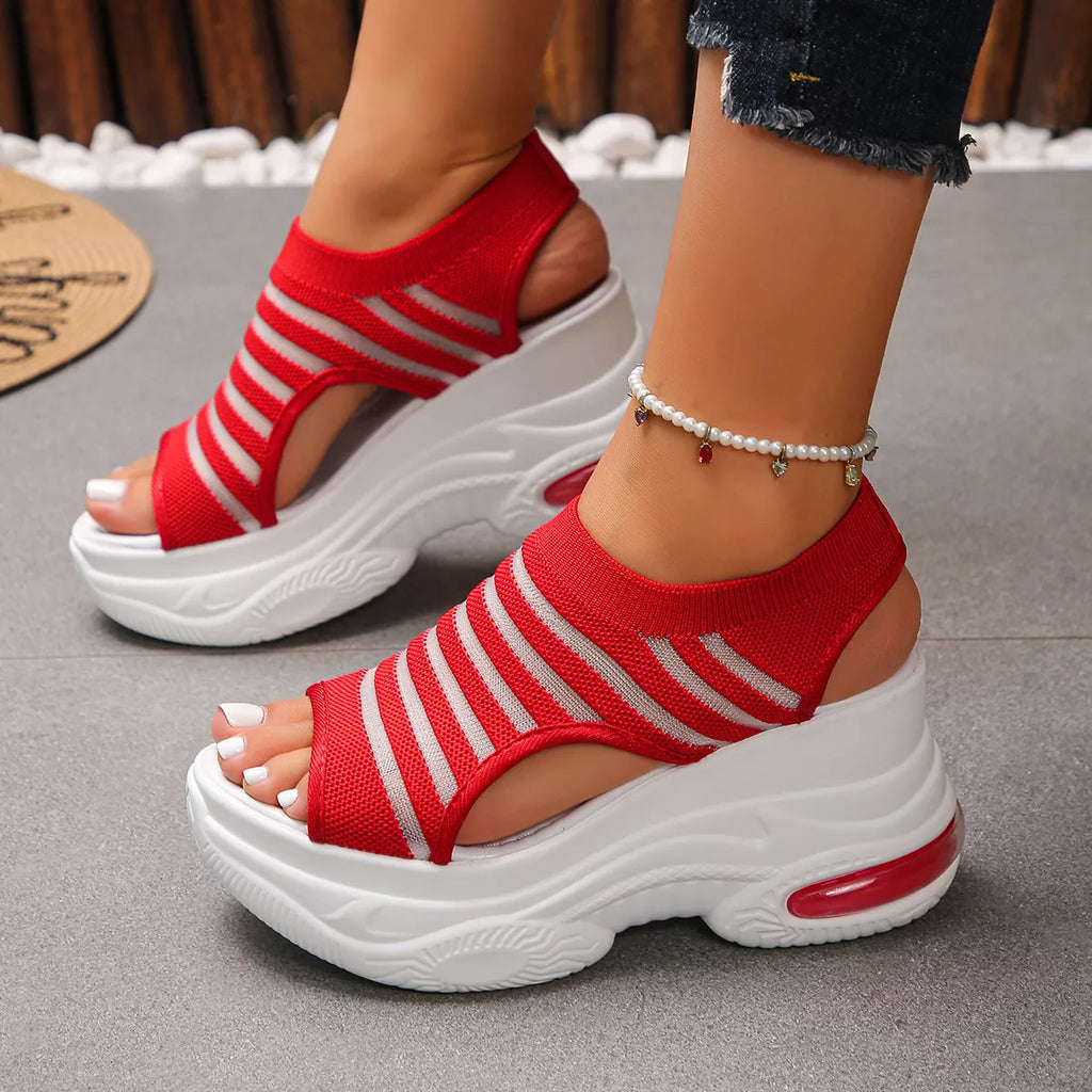 Open Toe Platform Sandals
