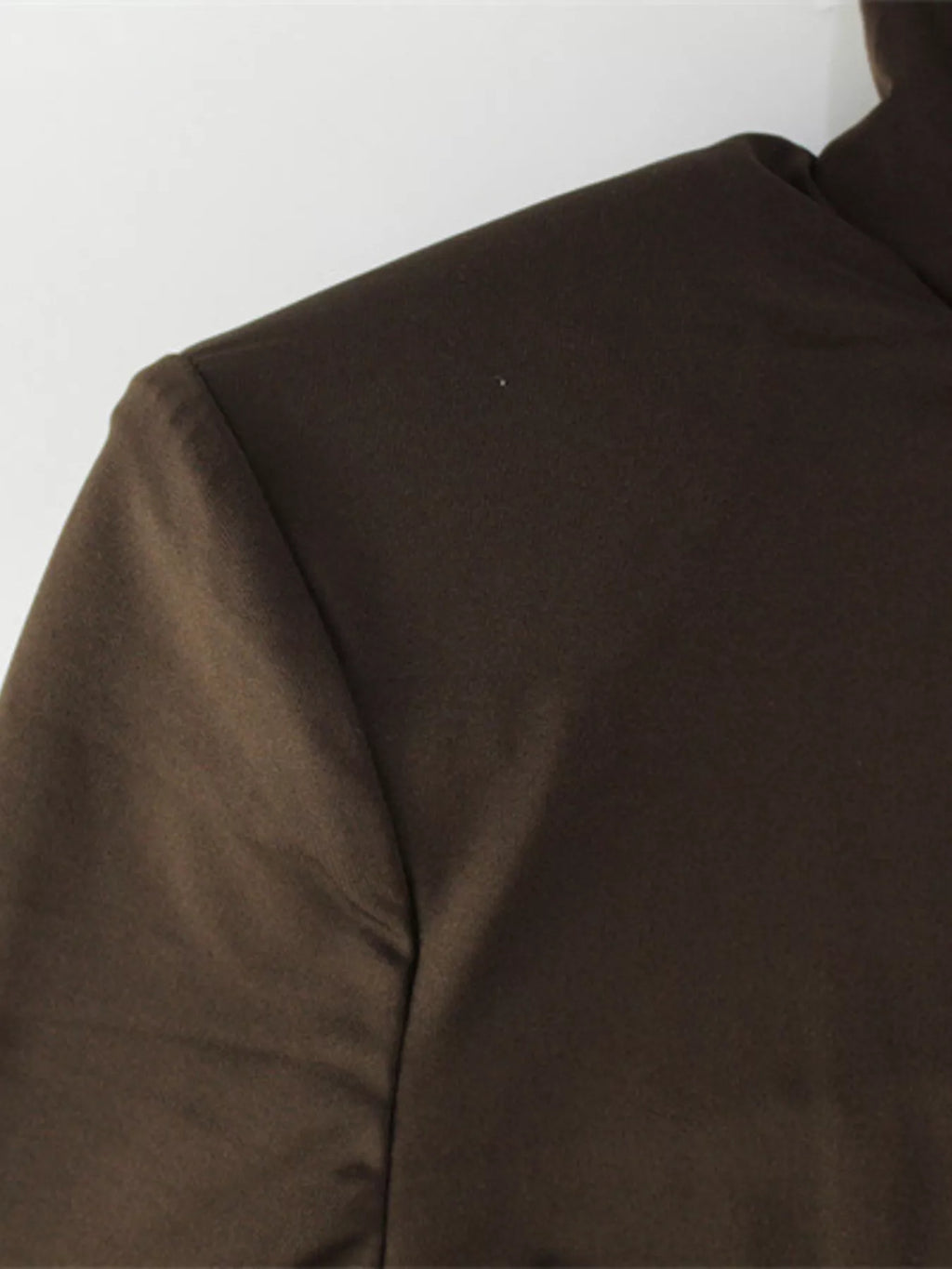 Turtleneck Long Sleeve Tie Waist Maxi Dress