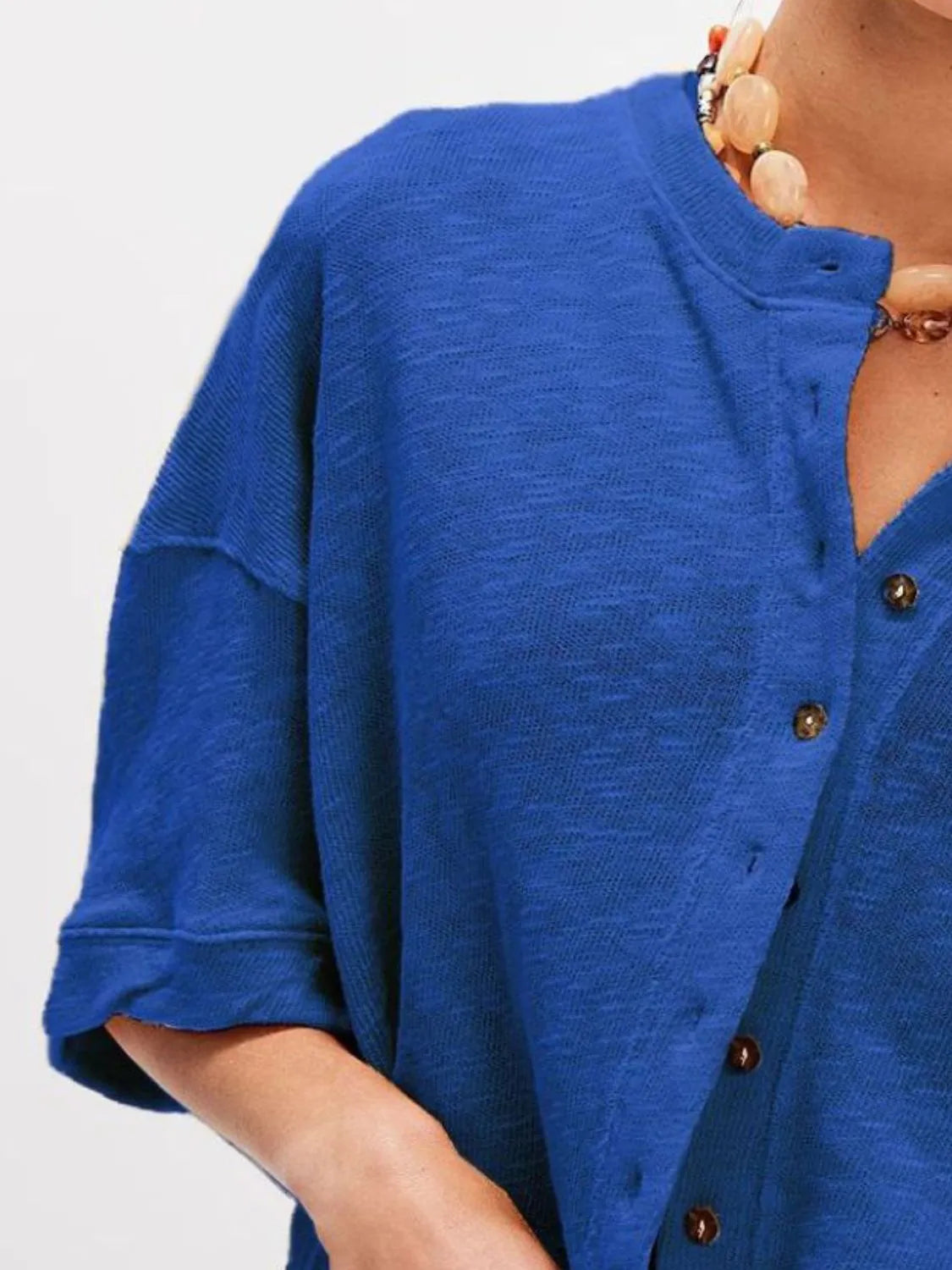 Button Down Half Sleeve Shirt