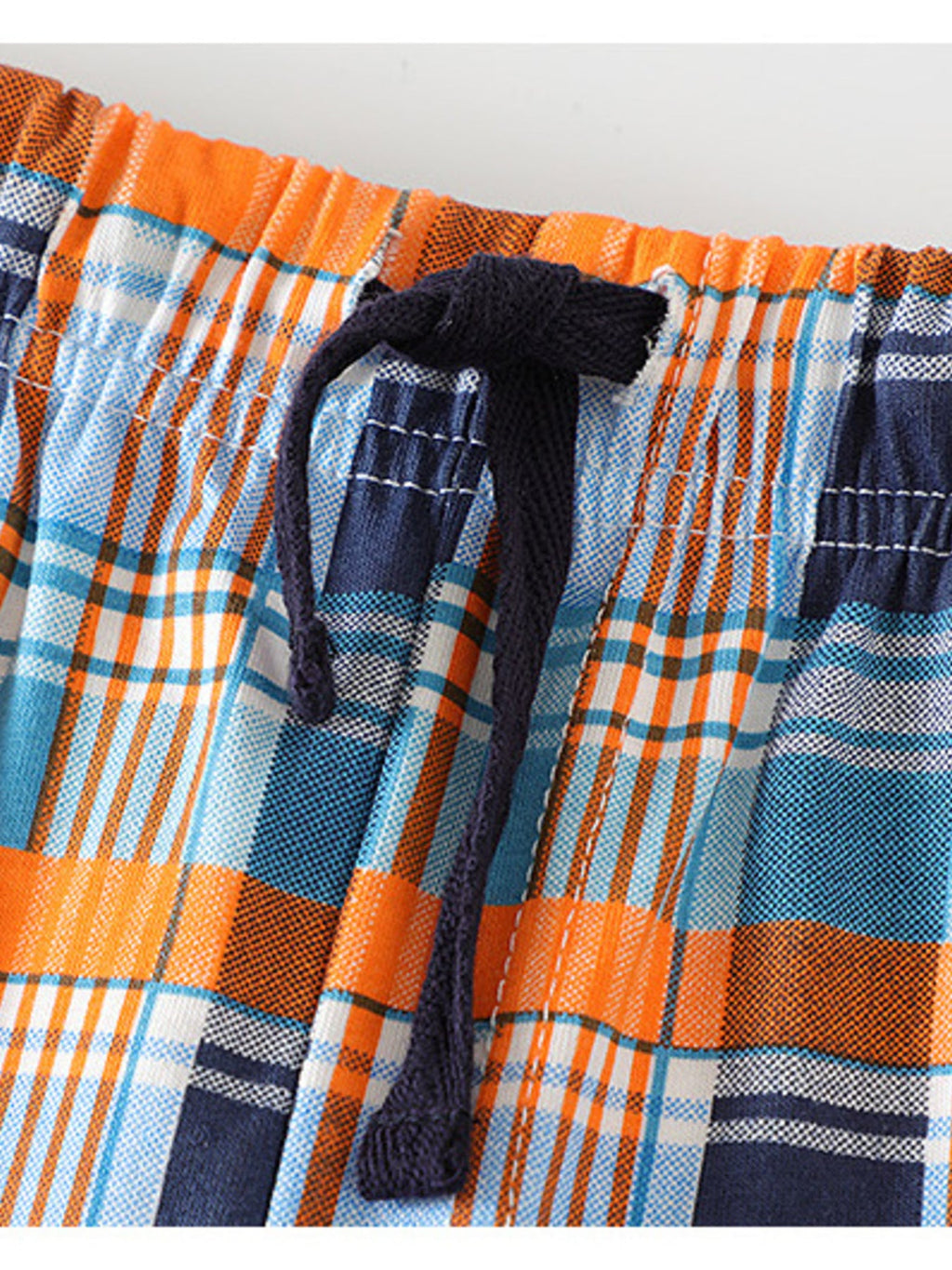 Children's Graphic Tee and Plaid Shorts