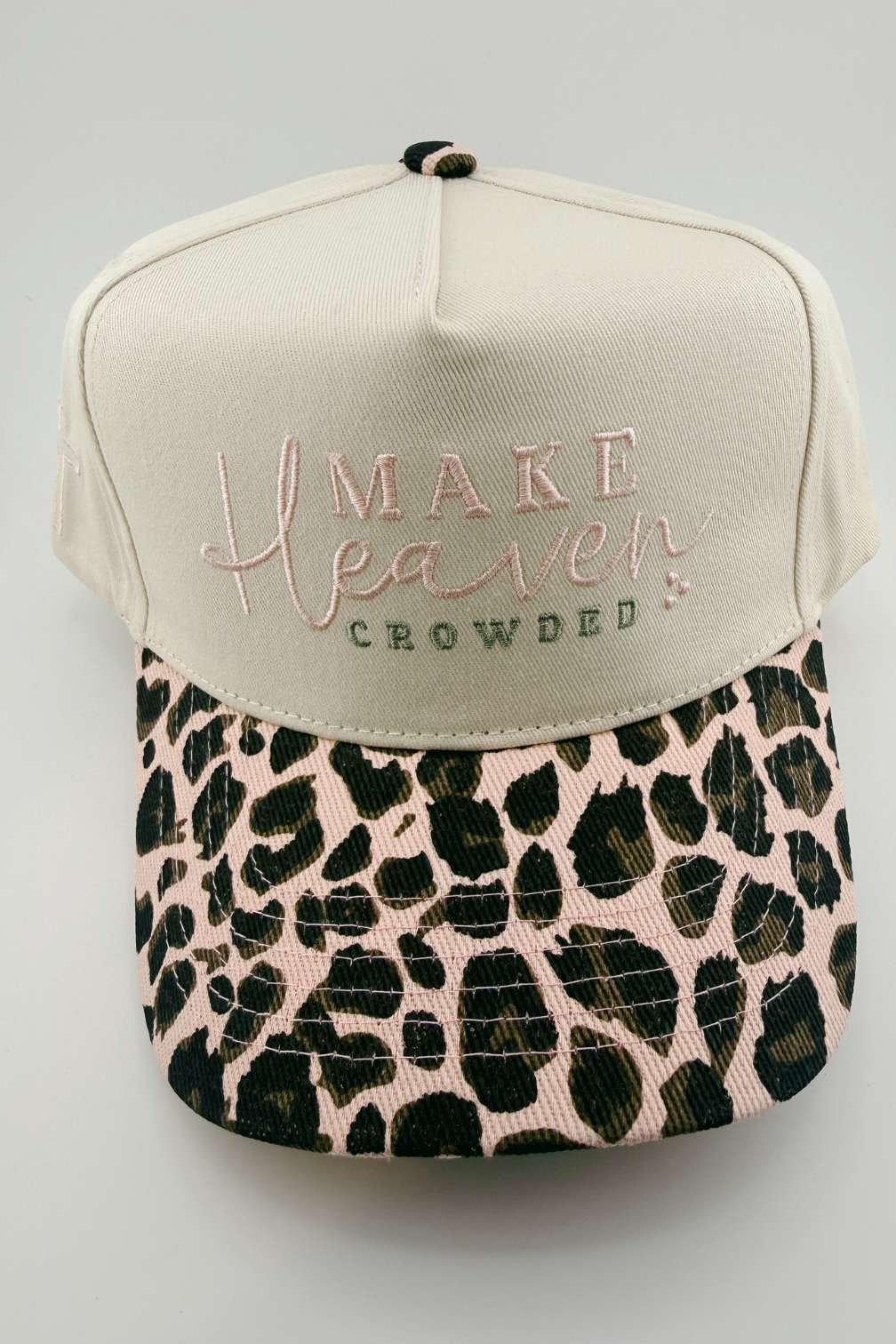 TRR - Cotton Structured Hat  -  SNAP BACK - MAKE HEAVEN CROWDED