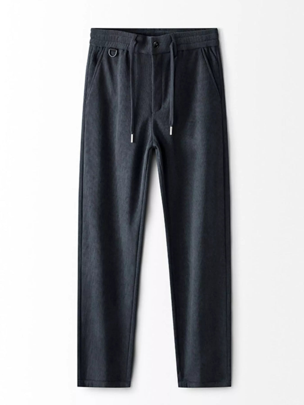 Men's Plus Size Straight-Leg Drawstring Pants