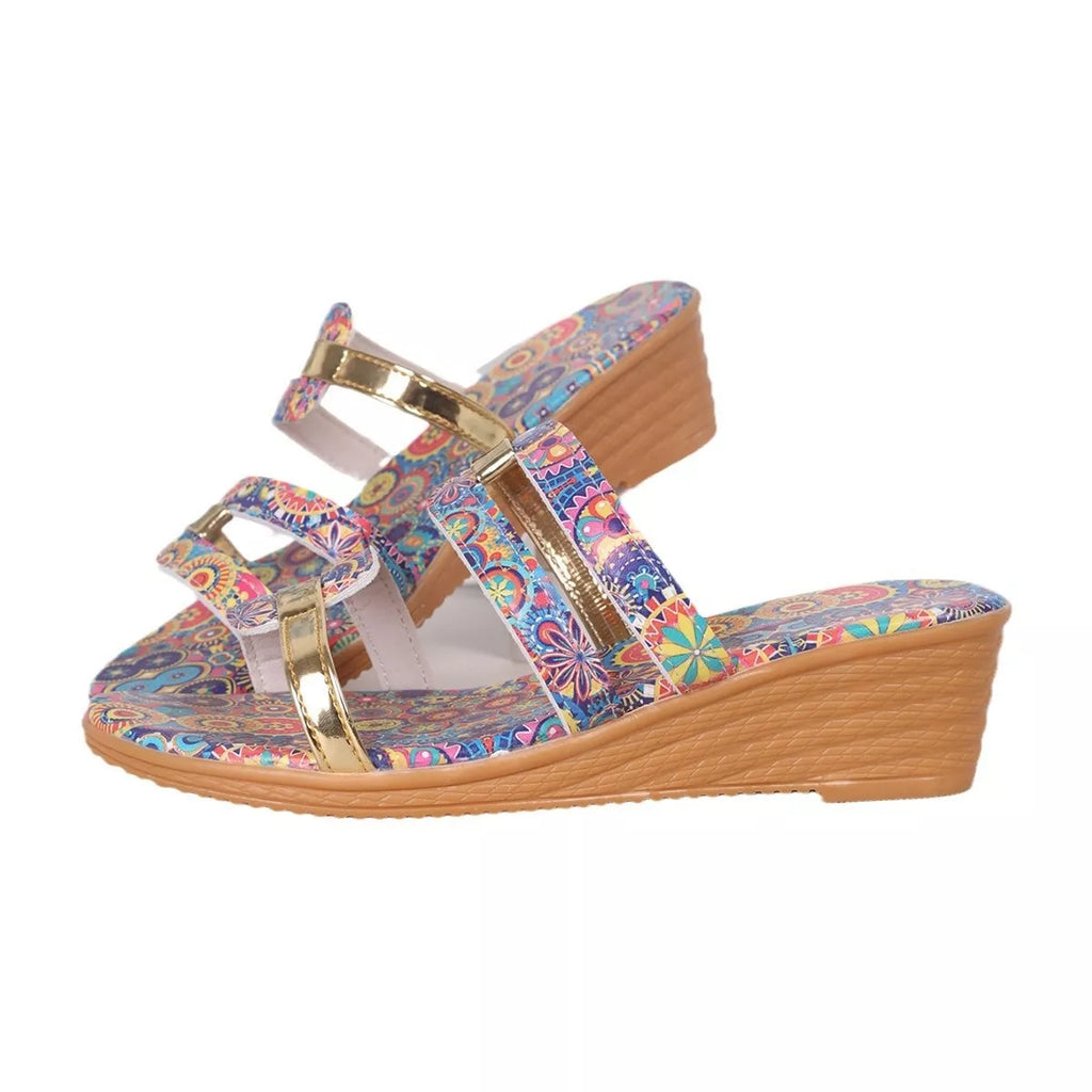 Open Toe Wedge Sandals
