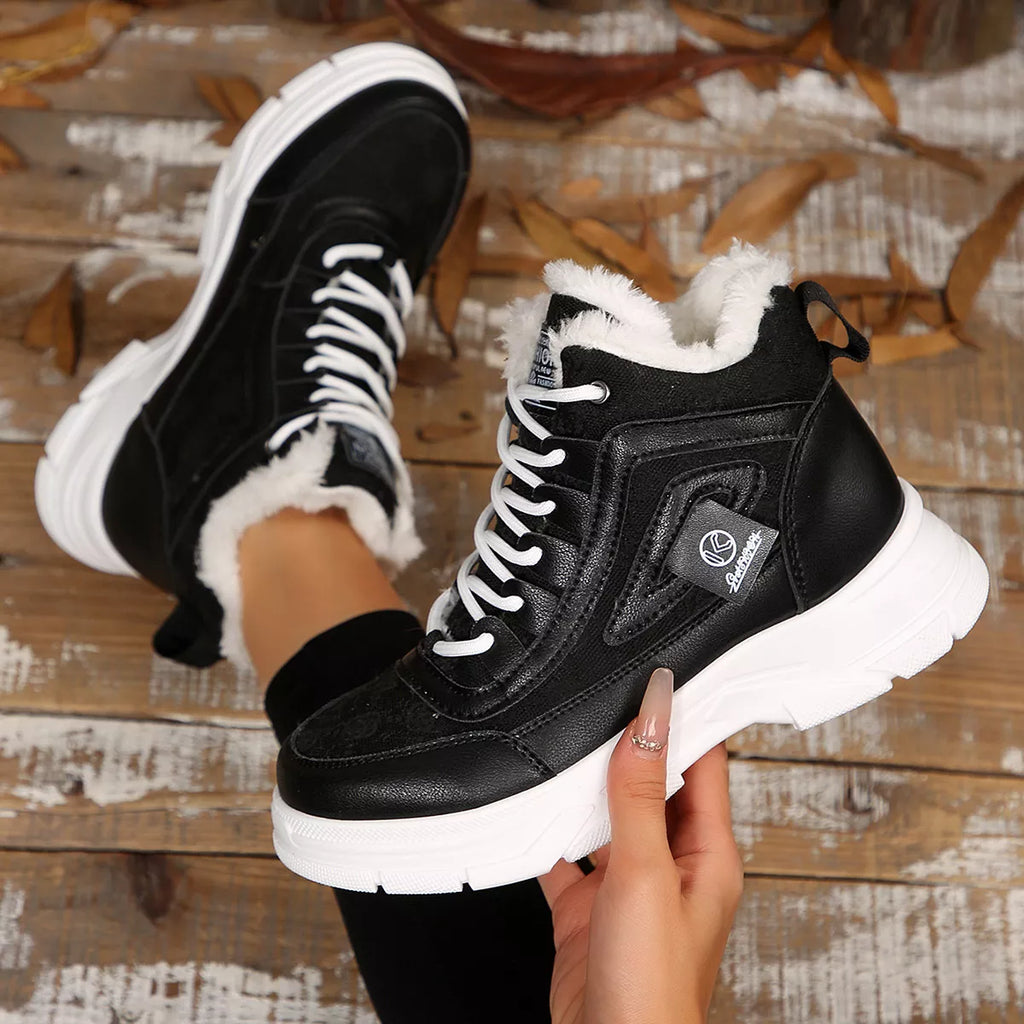 Plush Lined Ankle Boots