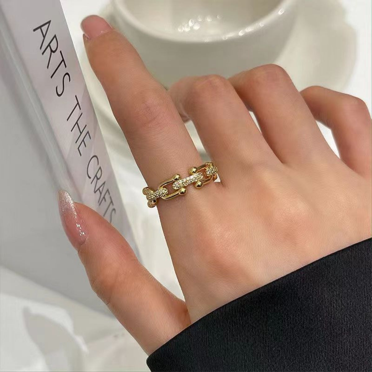 925 Sterling Silver Open Ring