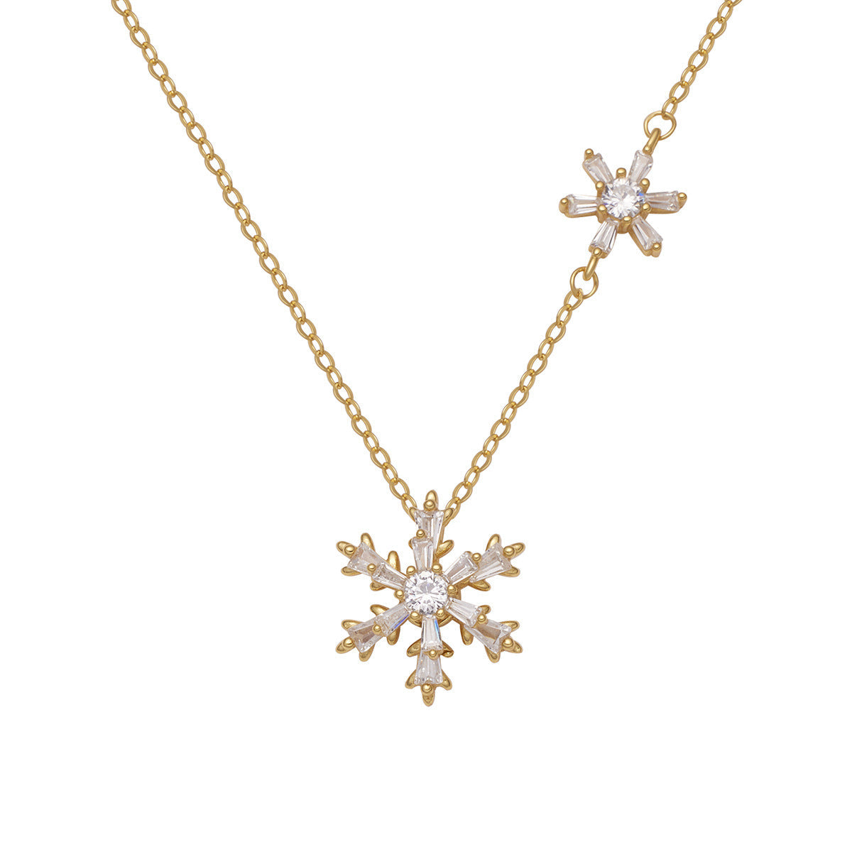 Snowflake Pendant Necklace