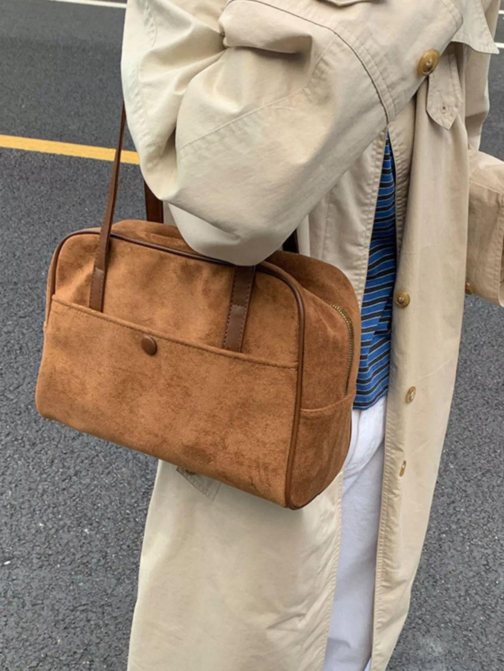 Vintage Handbag with Charm