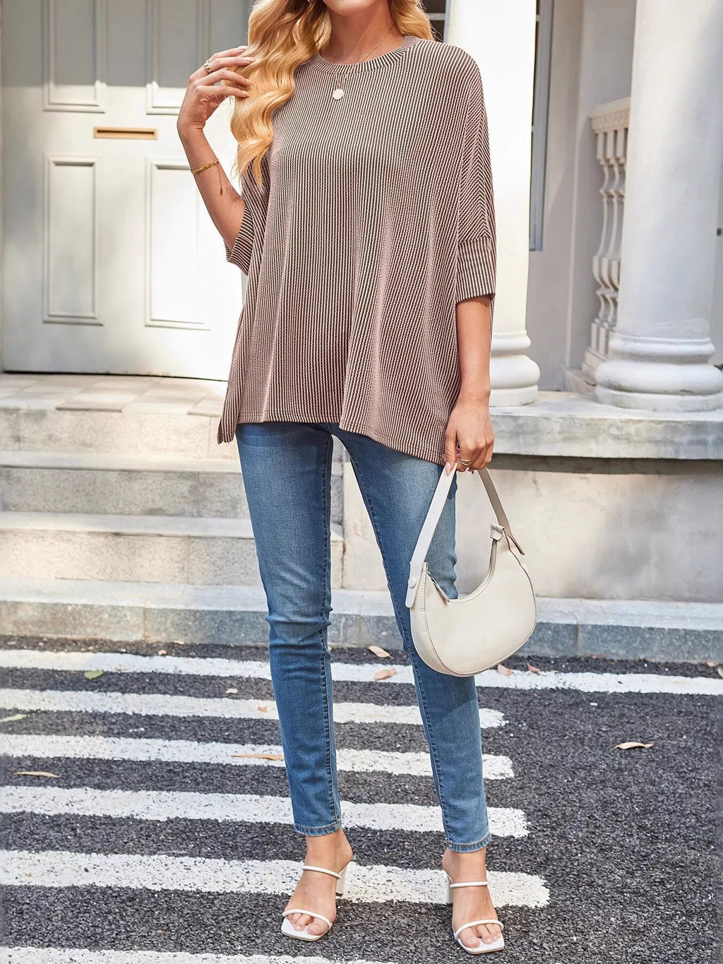 Relaxed Fit Half Sleeve T-Shirt