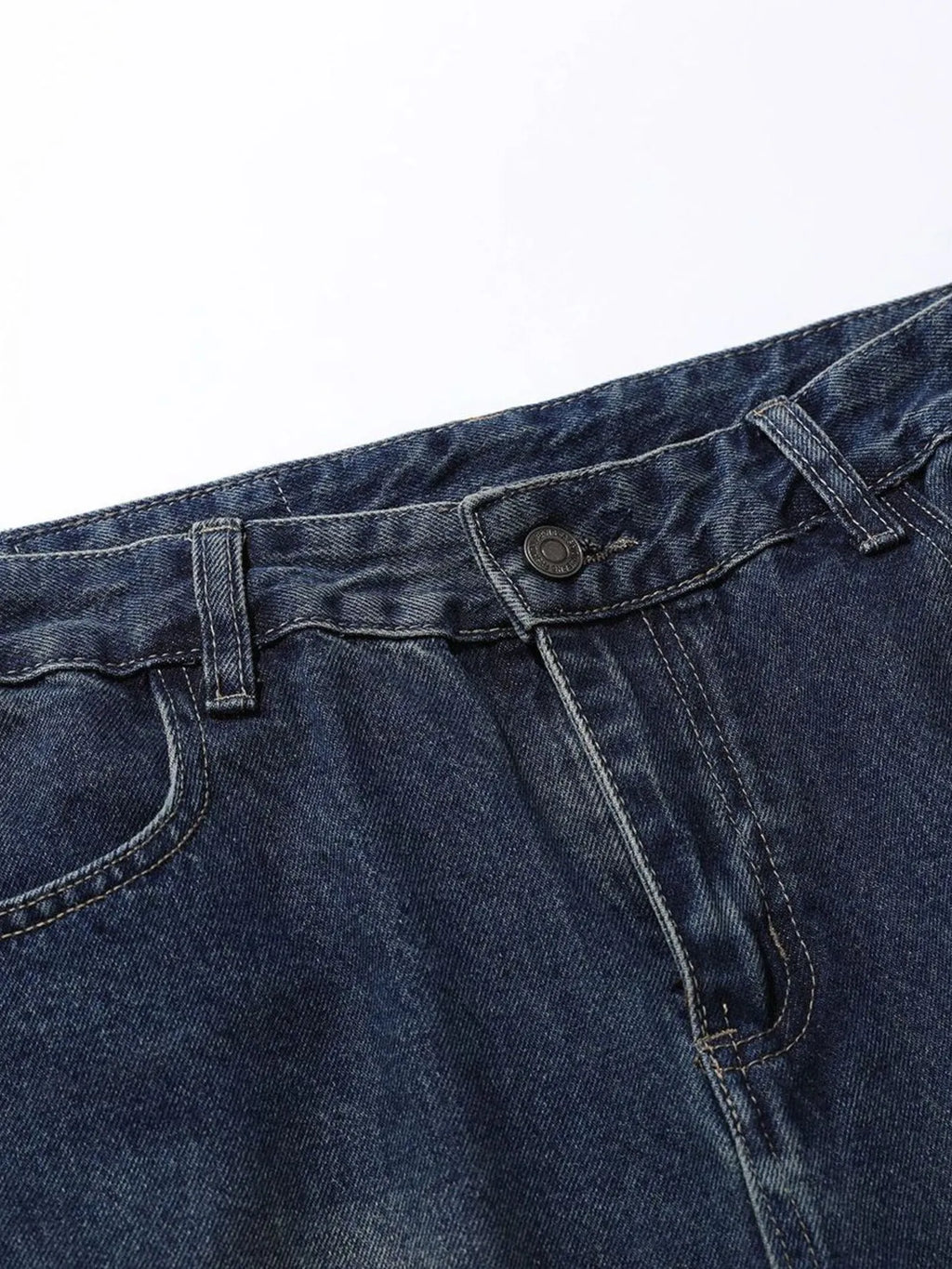 Men's Wide Leg Cargo Jeans