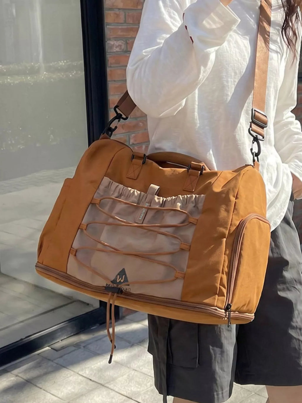 Duffel Bag with Multiple Pockets