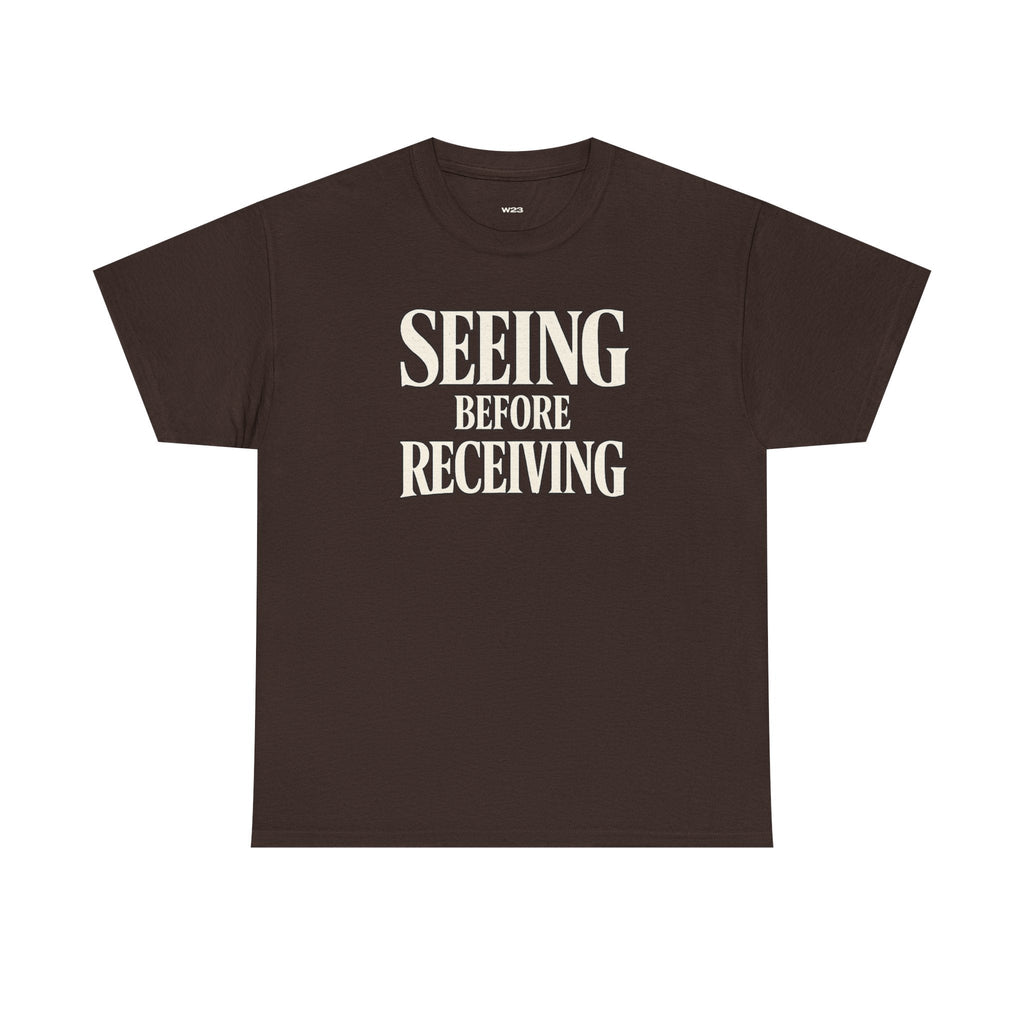 Seeing Before Receiving — Guinness World Records Commemorative Tee