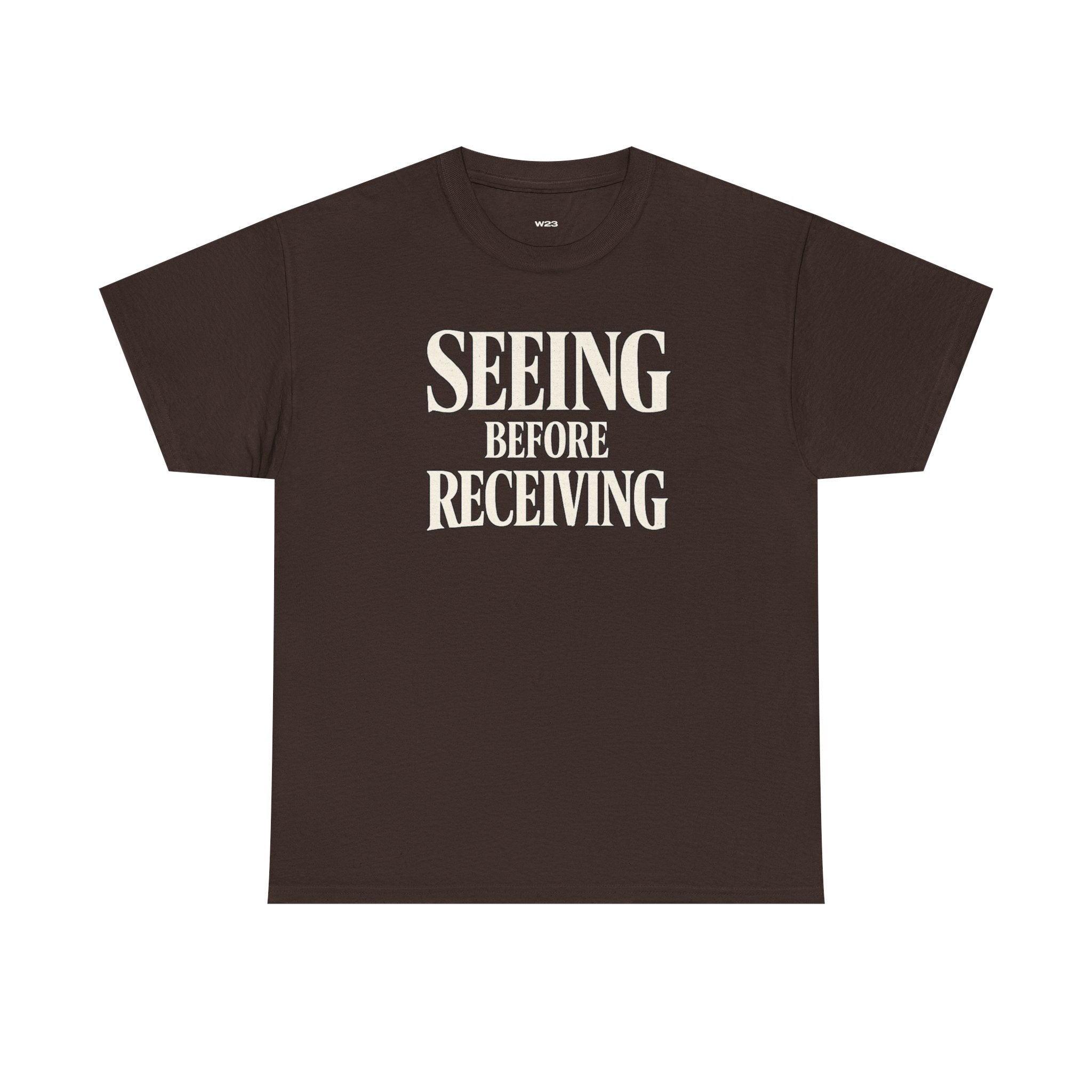 Seeing Before Receiving — Guinness World Records Commemorative Tee
