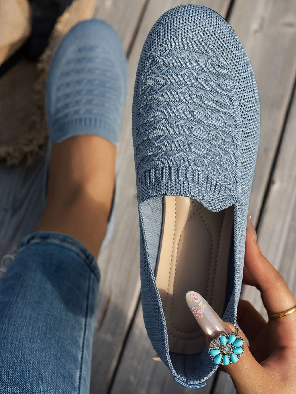 Breathable Mesh Slip-Ons