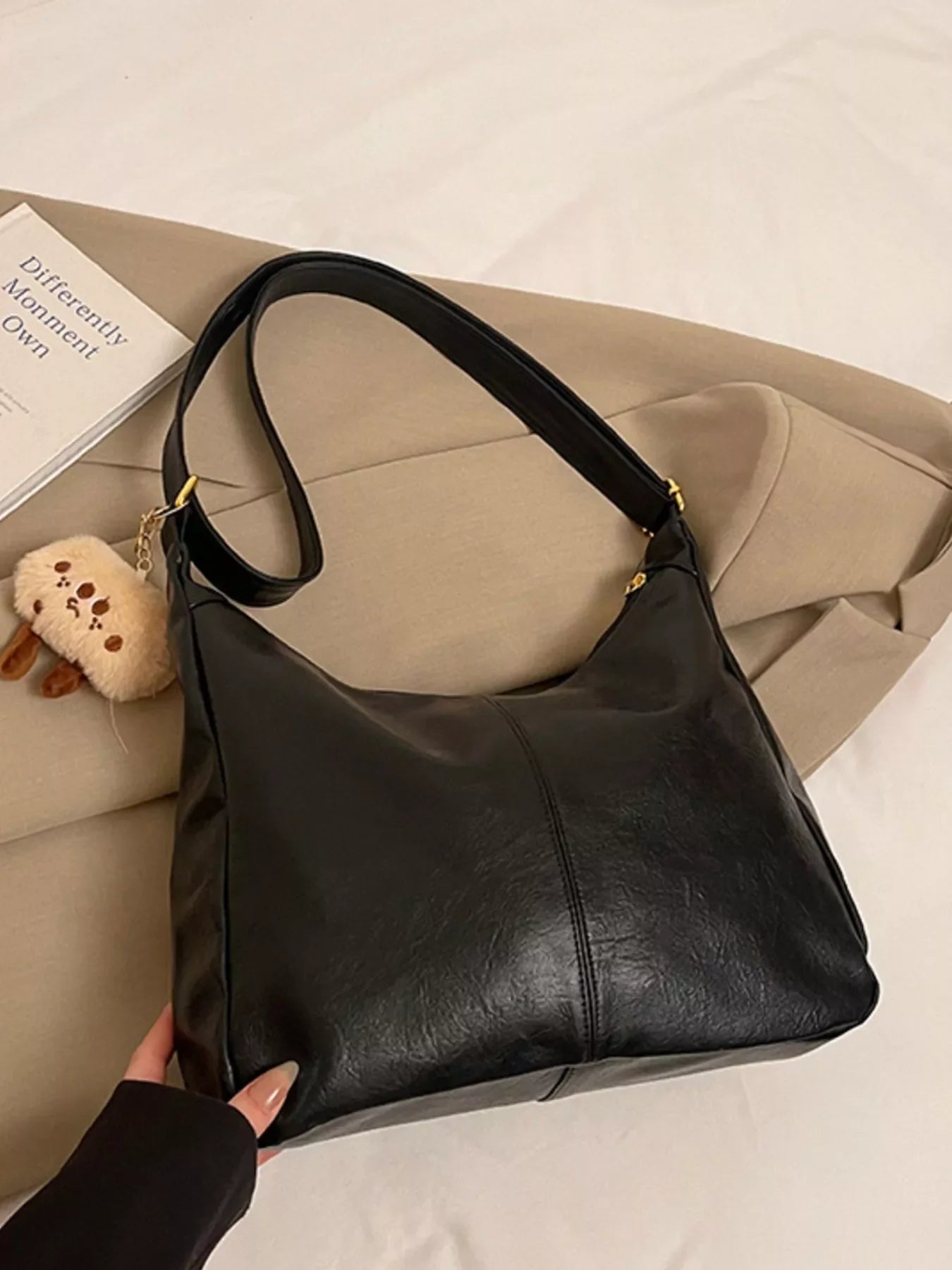 PU Leather Shoulder Bag