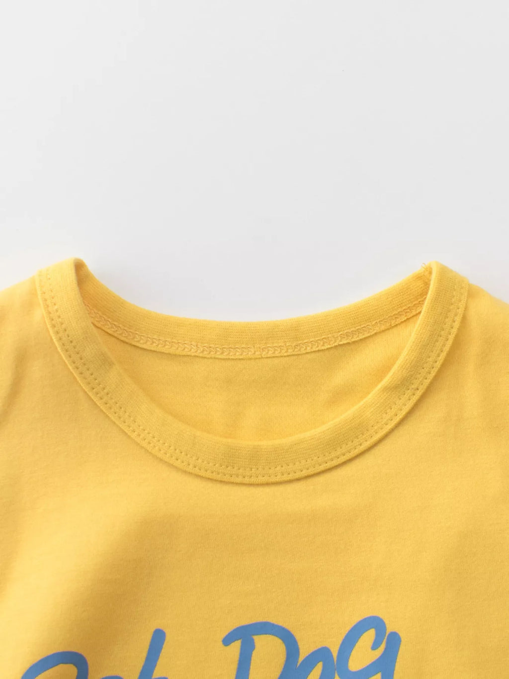Children's Pet Dog Graphic Short Sleeve T-Shirt