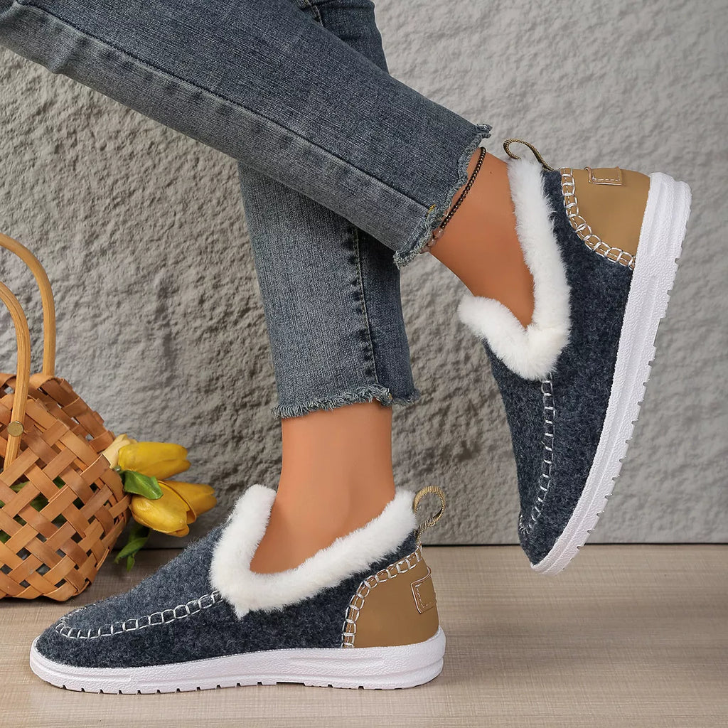 Plush-Lined Slip-Ons