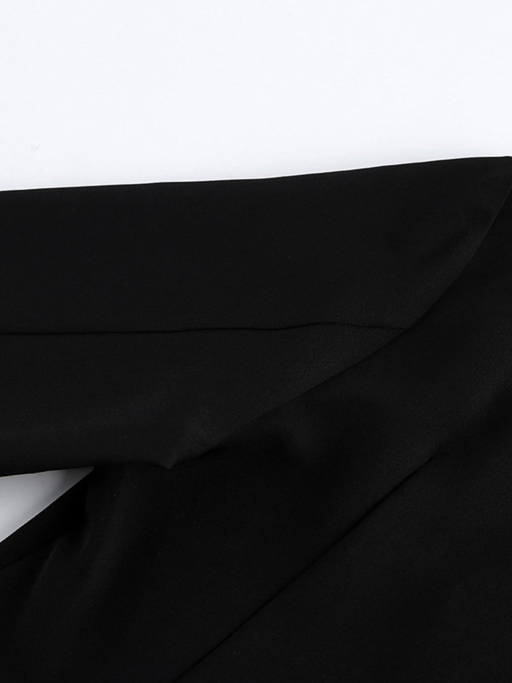 Ruched Surplice Long Sleeve Dress
