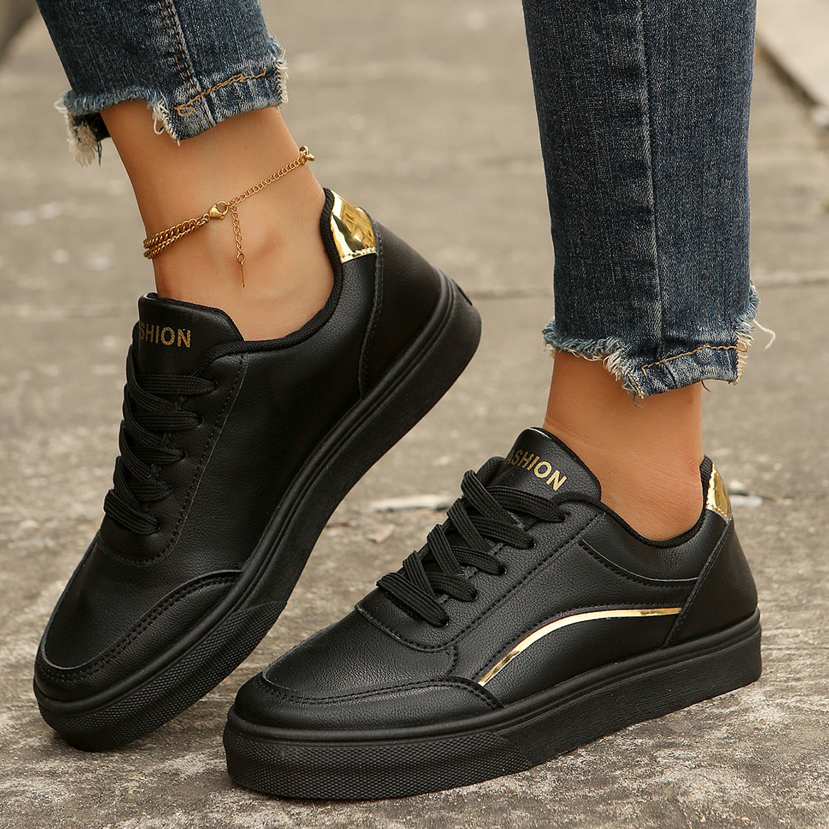 Lace Up Casual Sneakers