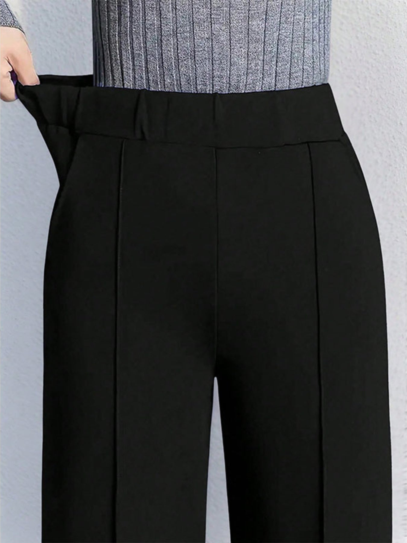 High-Waisted Wide Leg Pants
