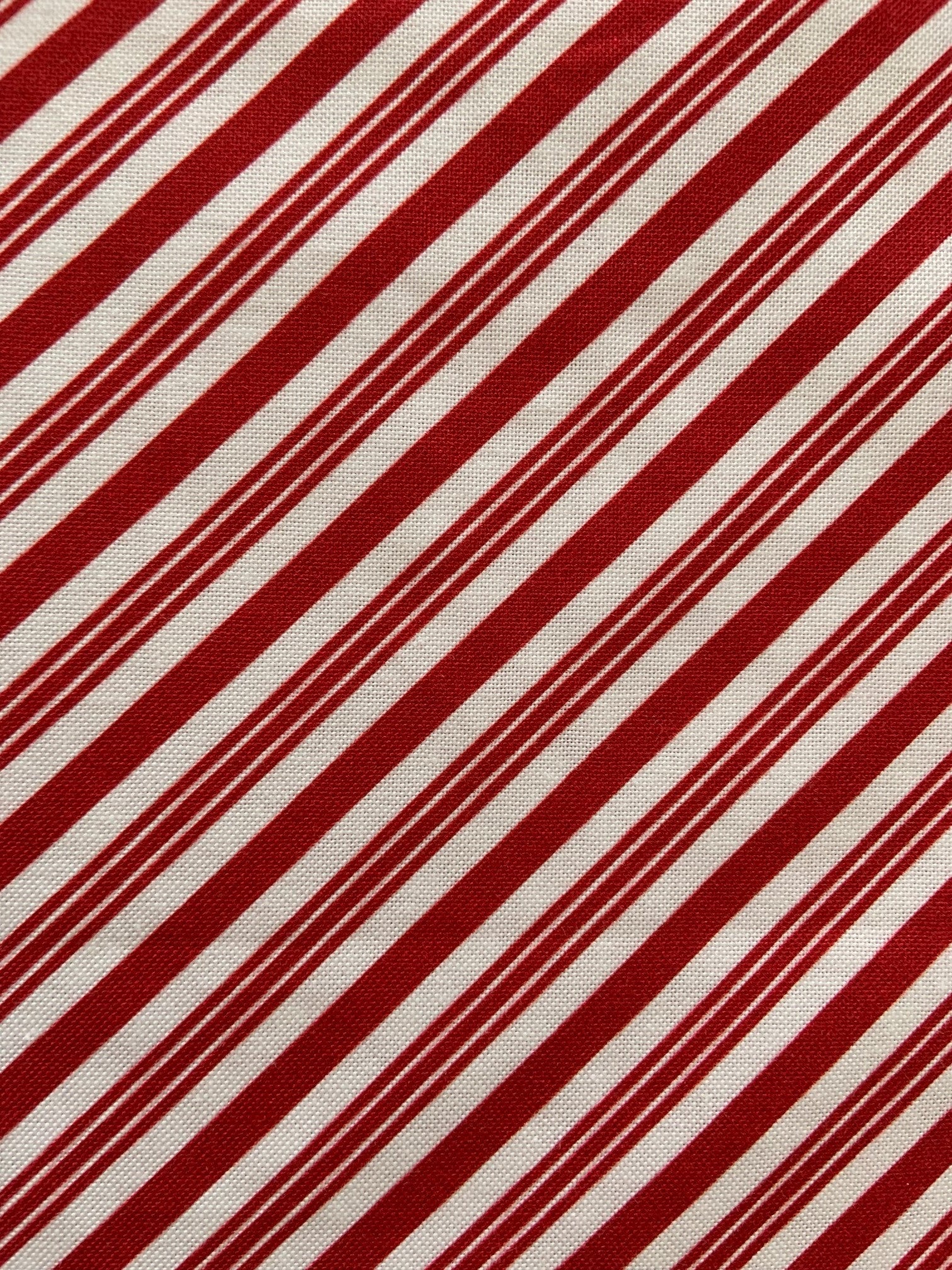 Candy Cane Stripe Bow Top