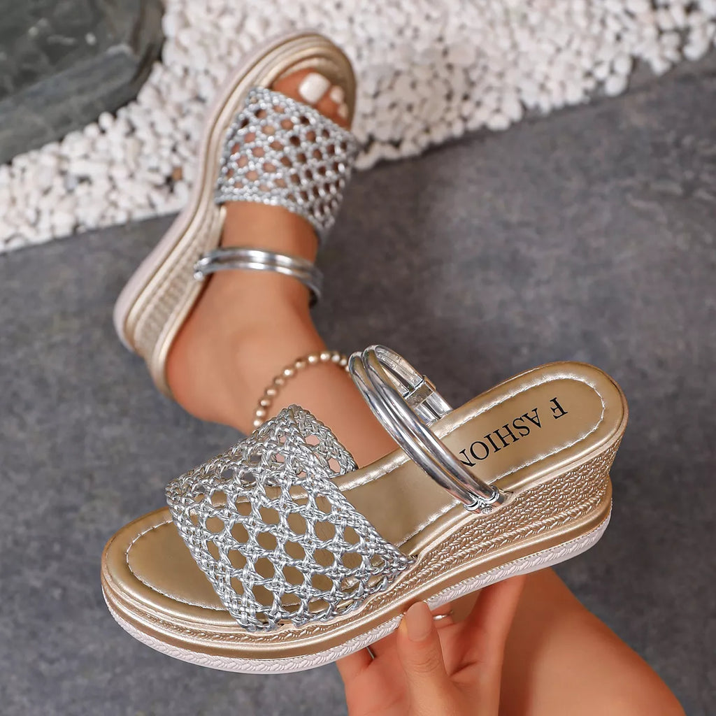 Open Toe Wedge Sandals