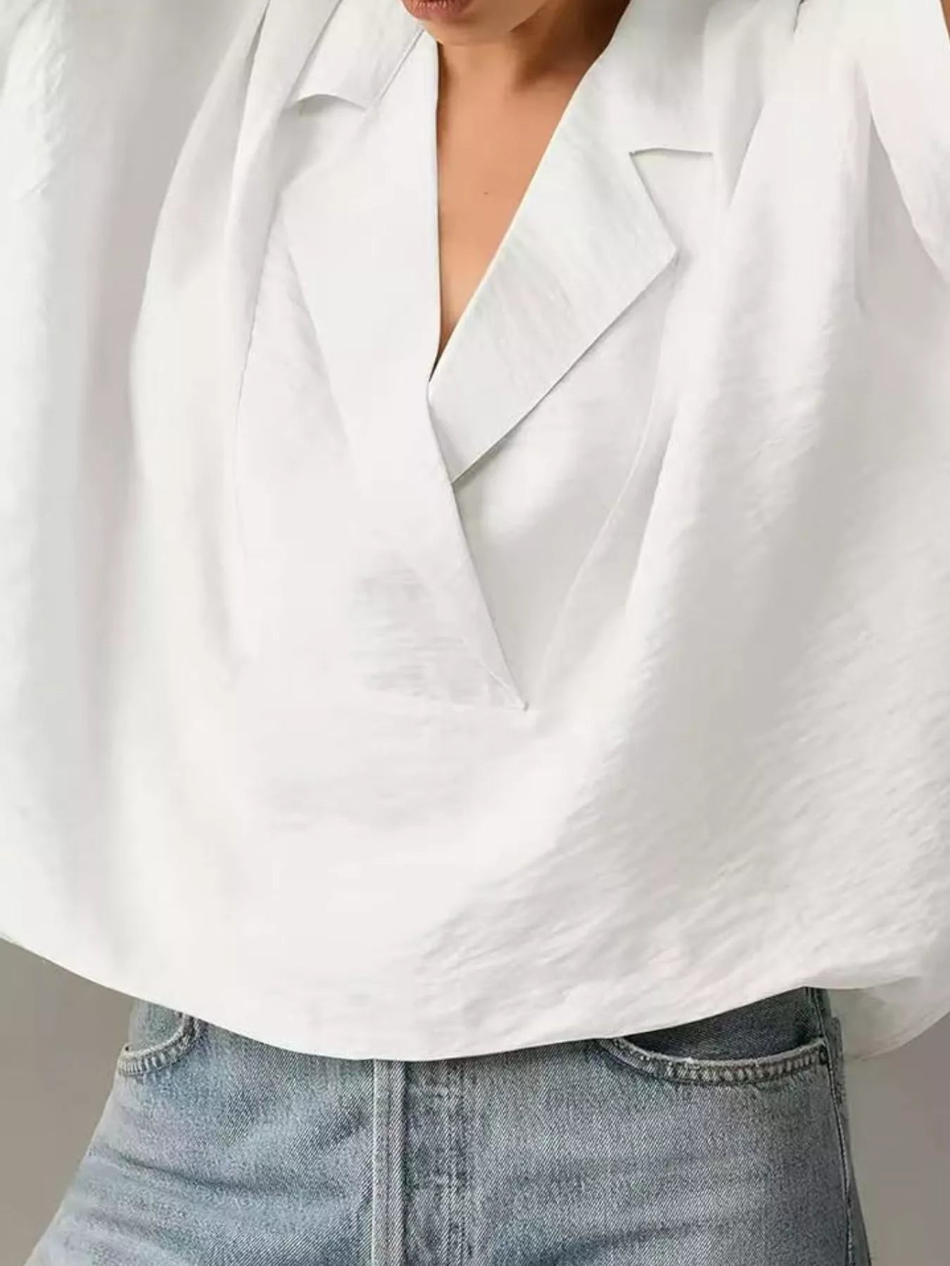 Relaxed Fit Half Sleeve Blouse