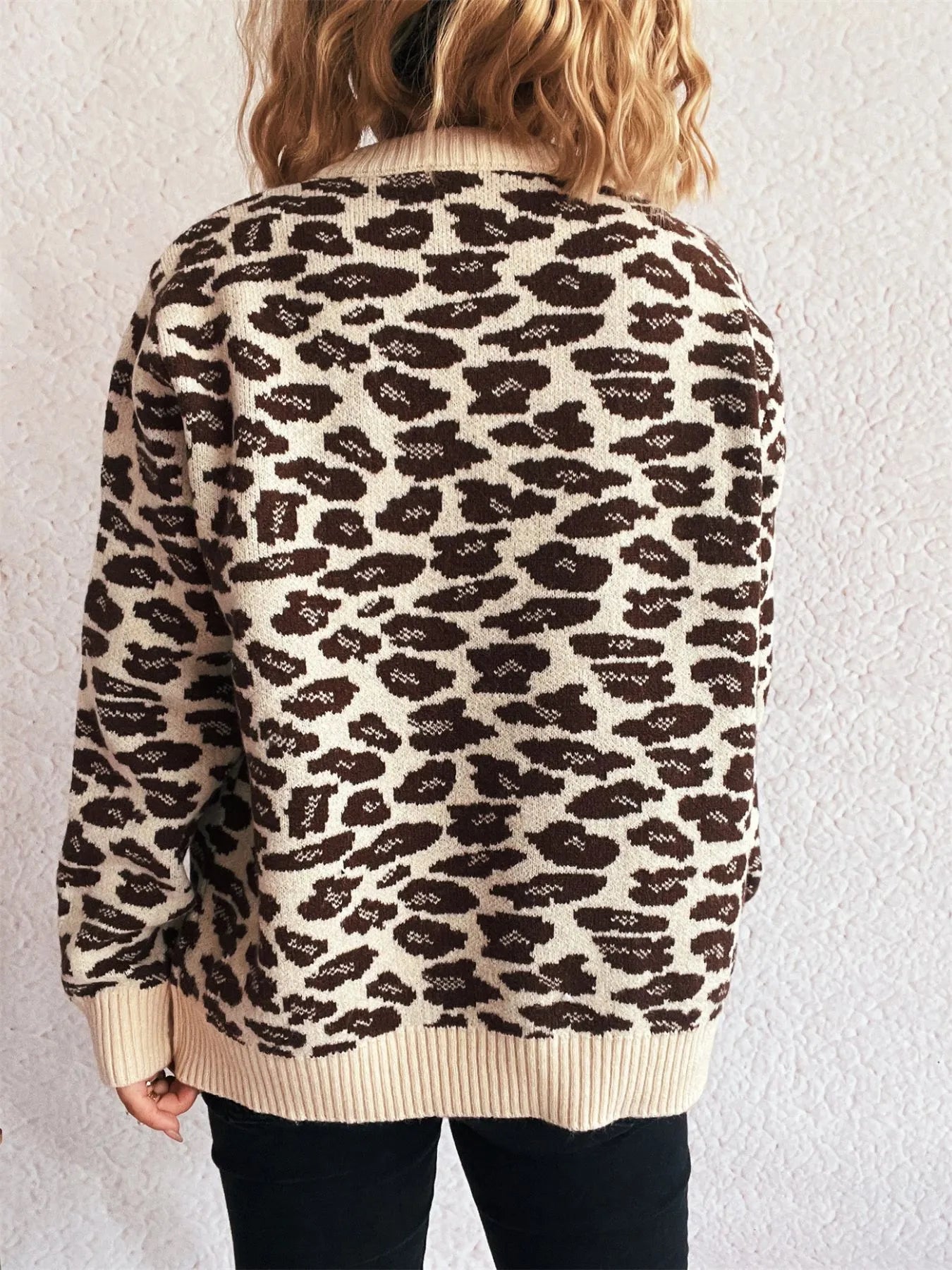 Zip Up Long Sleeve Cardigan