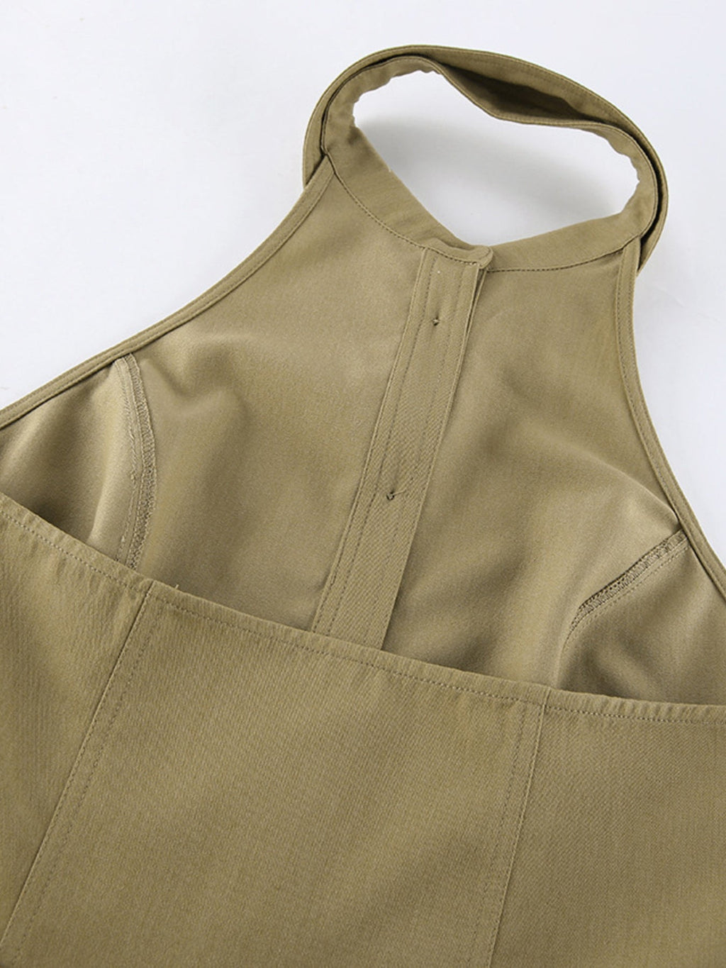 Button-Down Sleeveless Top