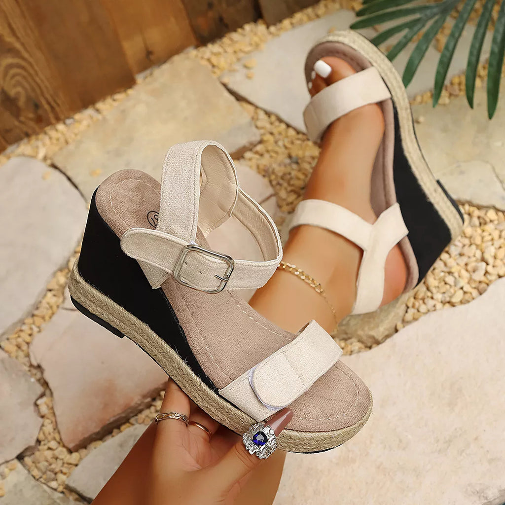 Open Toe Wedge Sandals