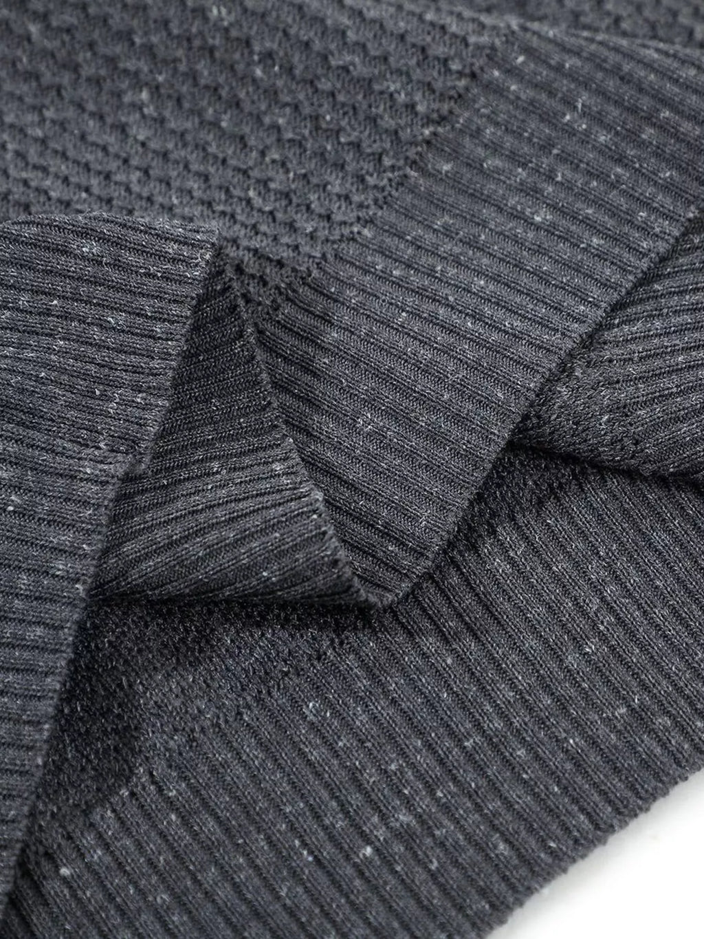 Men's Textured Knit Short Sleeve Top