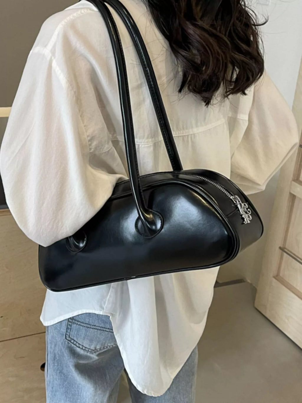PU Leather Shoulder Bag