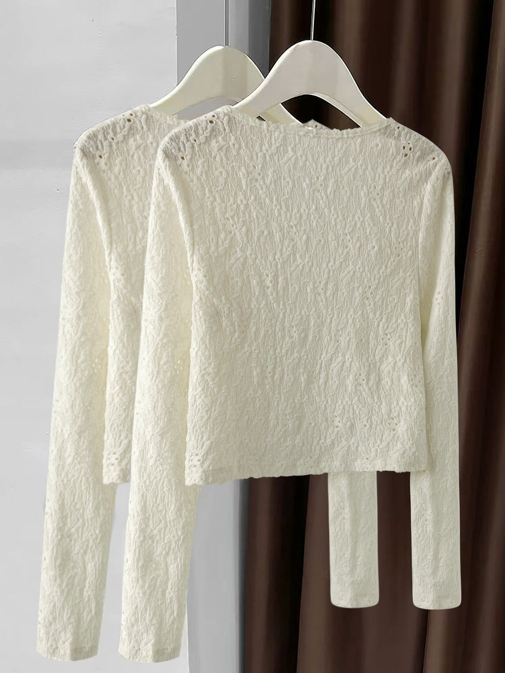 Lace Lightweight Button Up Cardigan