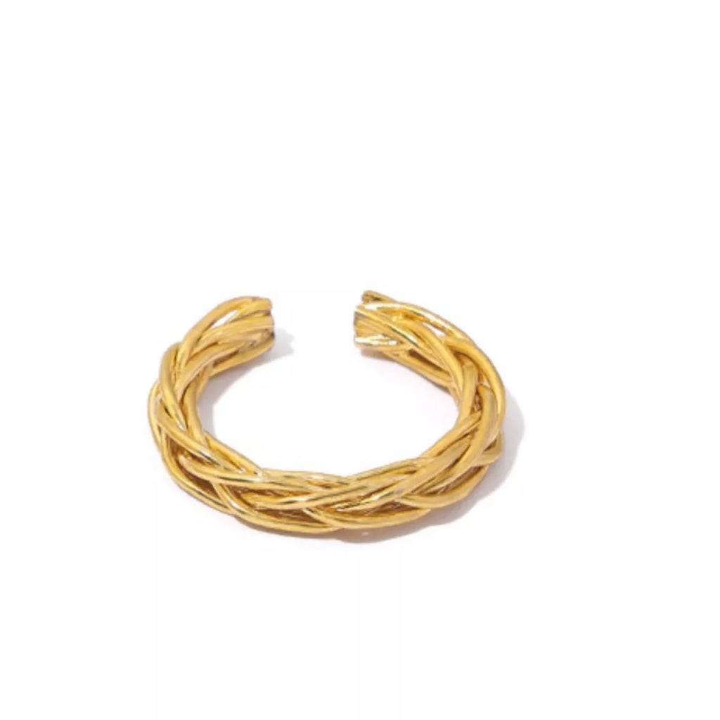 18K Gold-Plated Open Ring