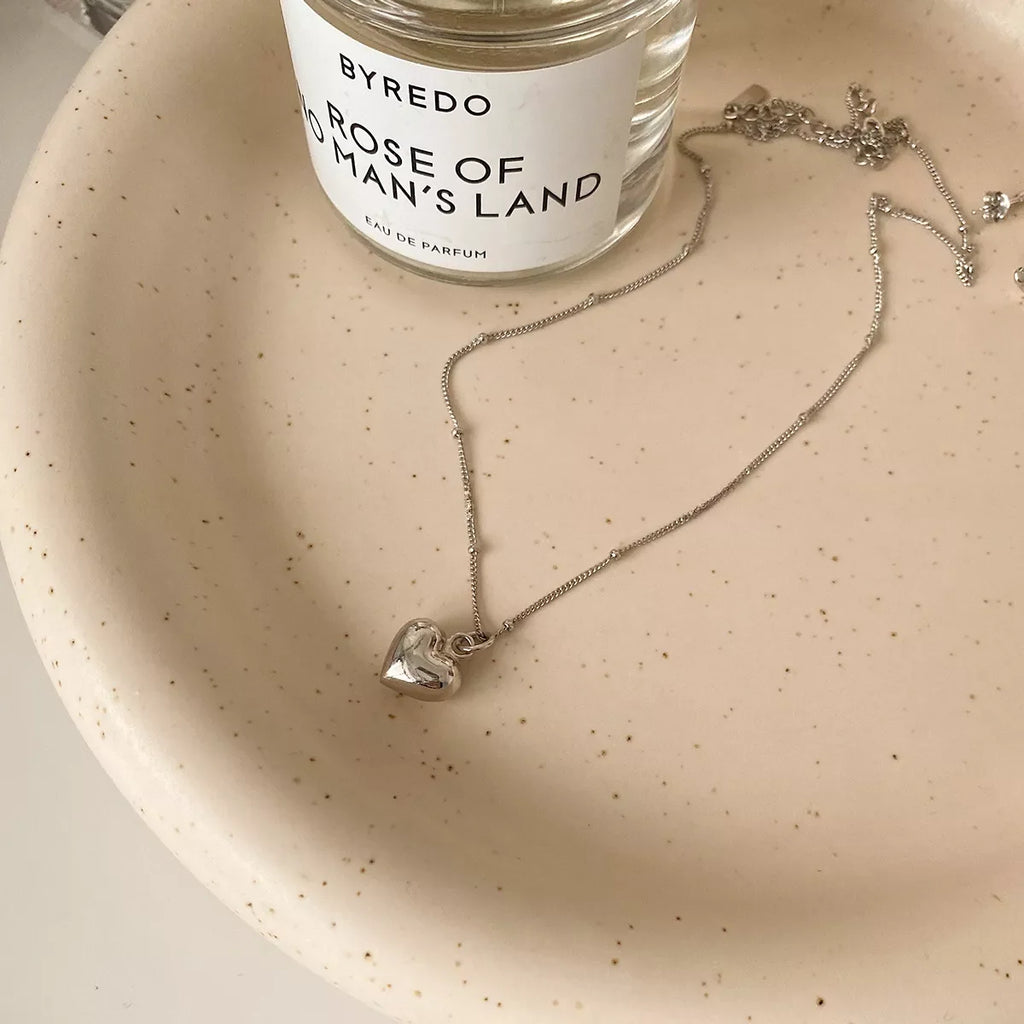 925 Sterling Silver Heart Necklace
