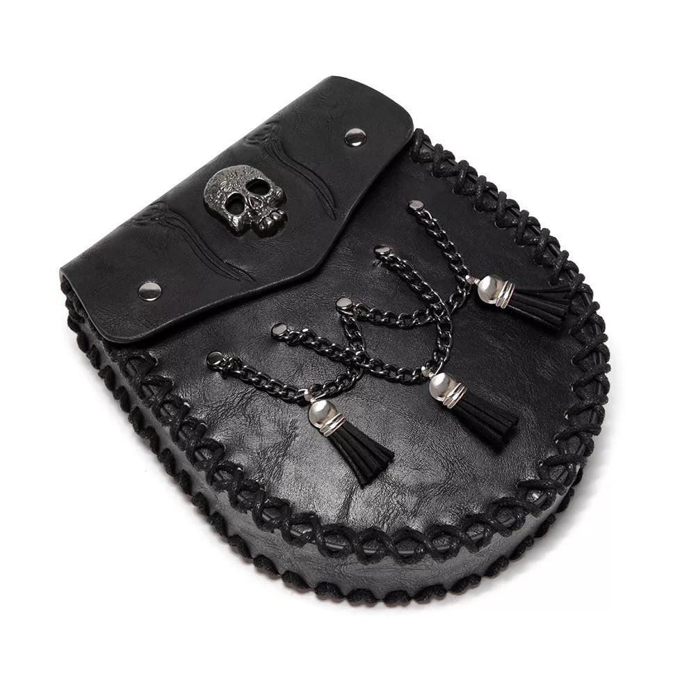 Medieval Faux Leather Belt Coin Pouch