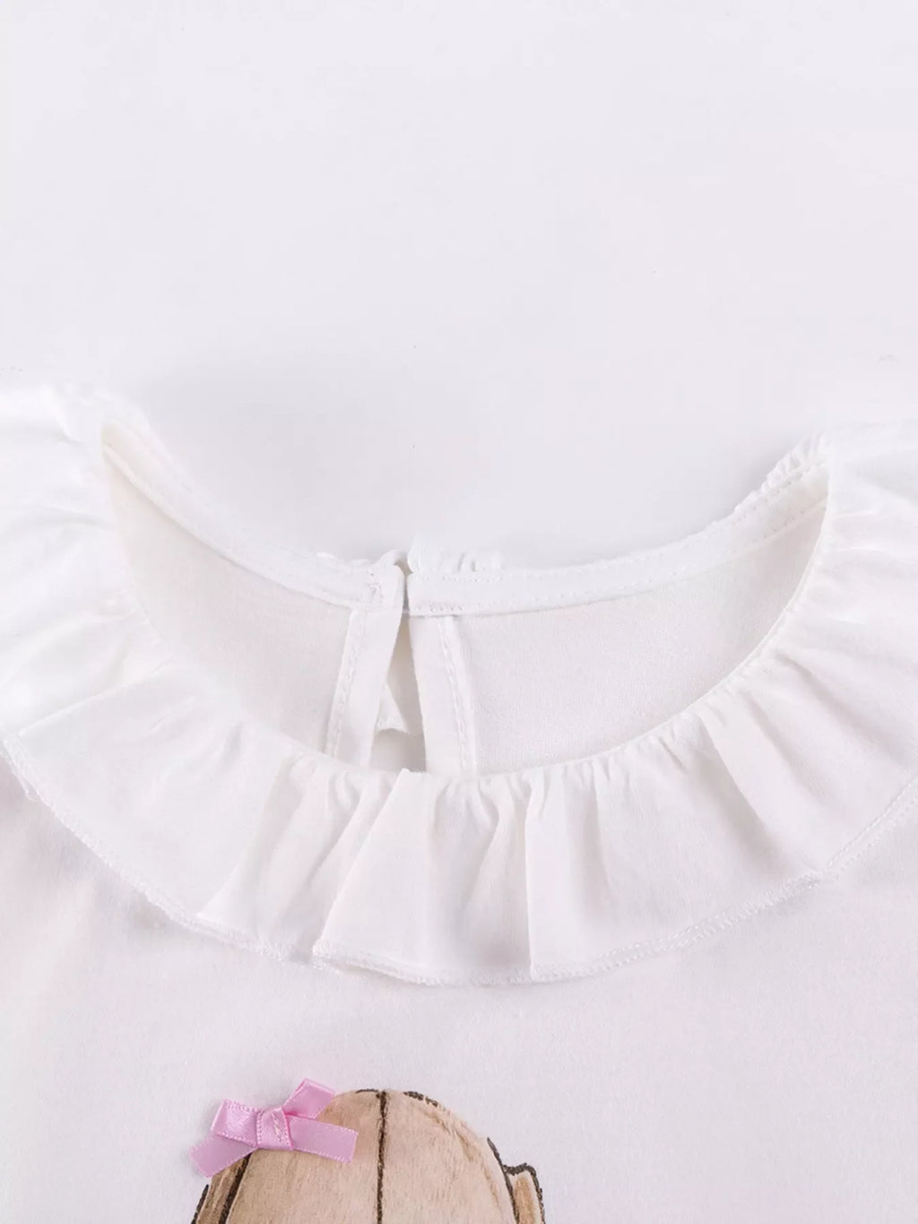 Children's Bunny Short Sleeve Tee and Shorts Set
