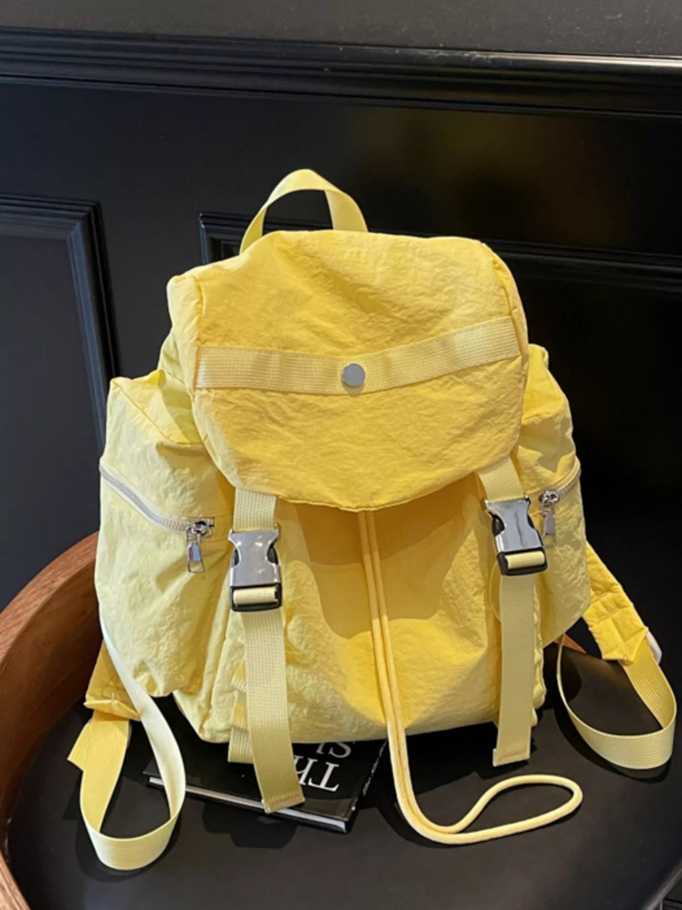 Lightweight Drawstring Casual Backpack Bag