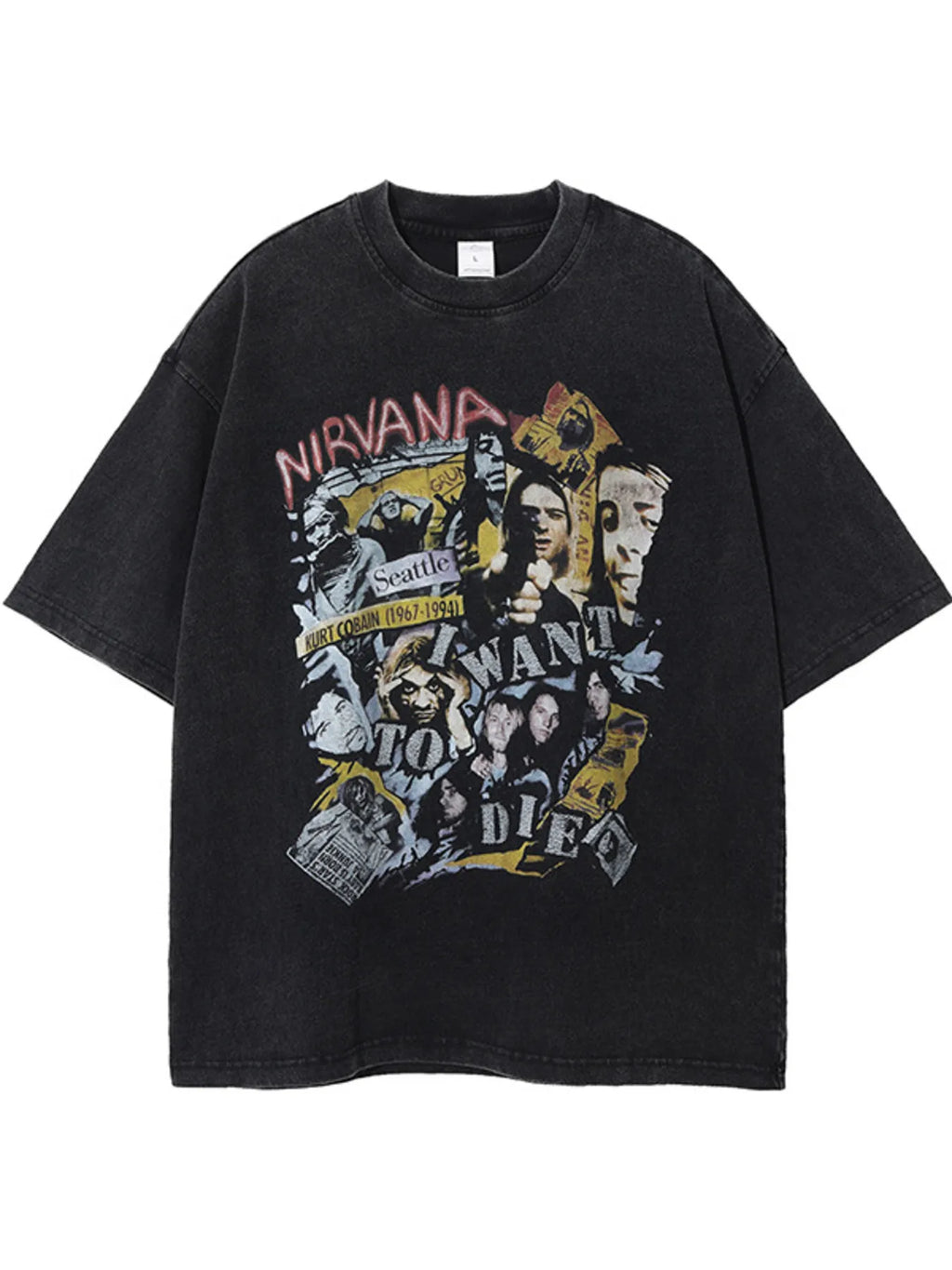 Men's Graphic Round Neck Half Sleeve T-Shirt