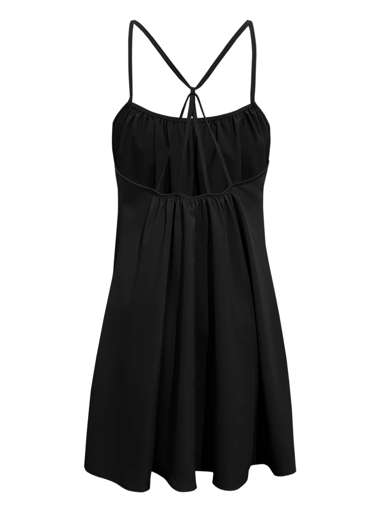 Sleeveless Flowy Mini Dress