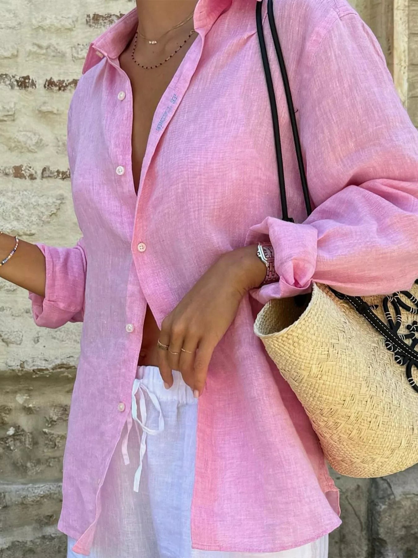 Button Up Long Sleeve Shirt
