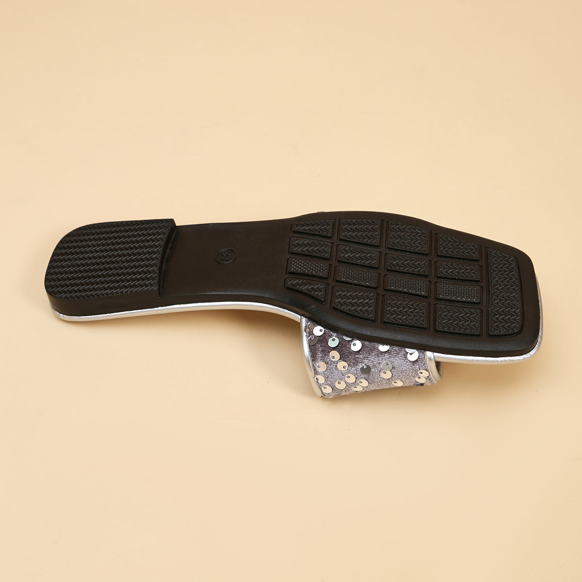 Sequin Open Toe Sandals
