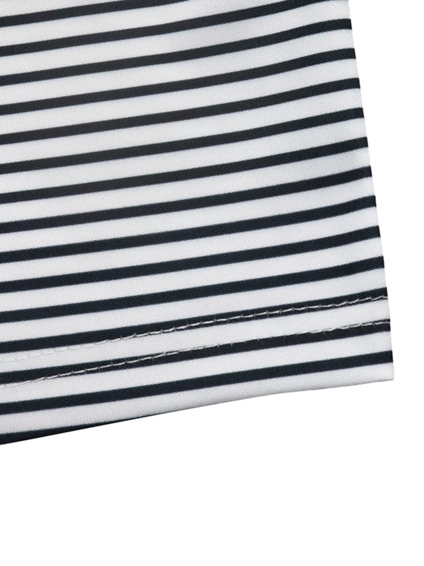 Classic Striped Crew Neck T-Shirt