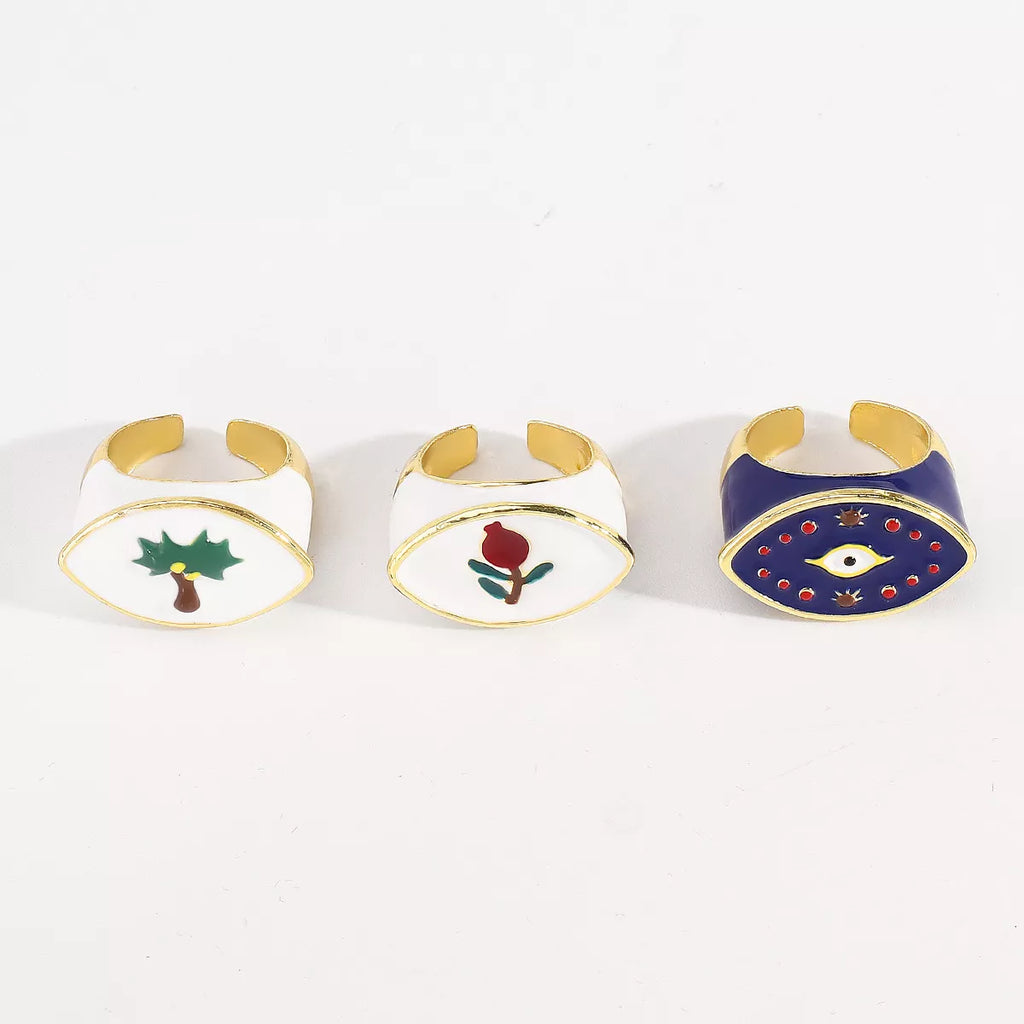 18K Gold-Plated Open Ring