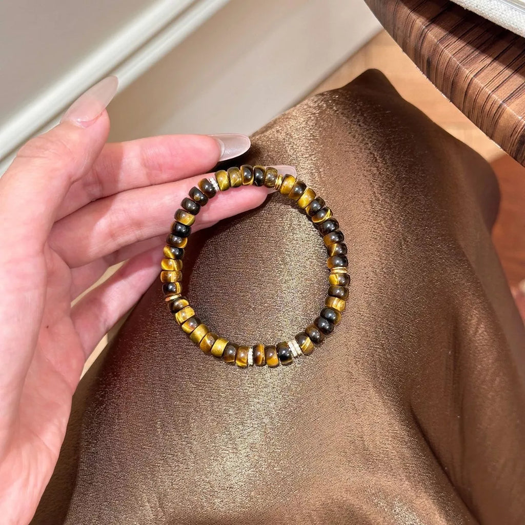 Tiger's Eye Beaded Bracelet