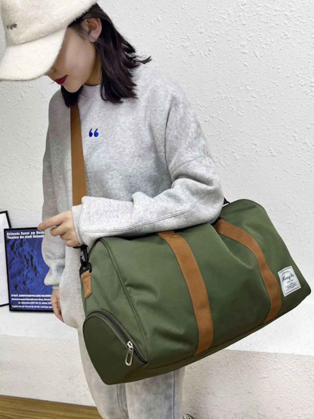 Oxford Cloth Duffel Travel Bag